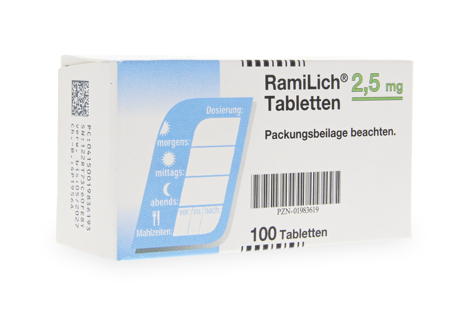 Ramilich Tabletten online mit ärztlicher Beratung