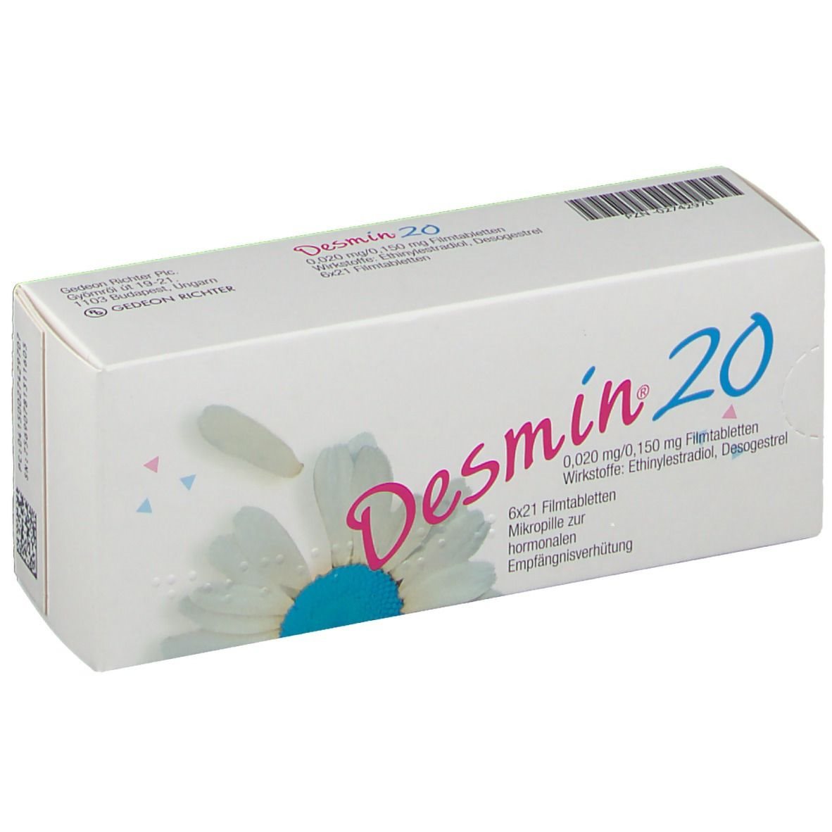 DESMIN Tabletten online mit ärztlicher Beratung